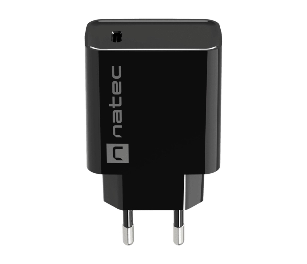 NATEC RIBERA 1X USB-C 20W CZARNA NUC-2060 - 1480405 - zdjęcie 2